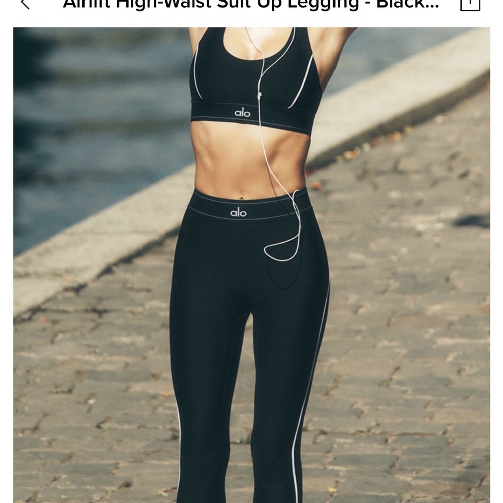 ALO Yoga High-Waist ANTHRACITE (sold out) Leggings